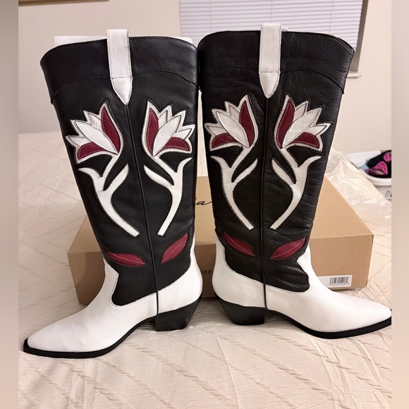 Matisse Cool Hand Western Tall Cowboy Boots 8.5 - Picture 2 of 7